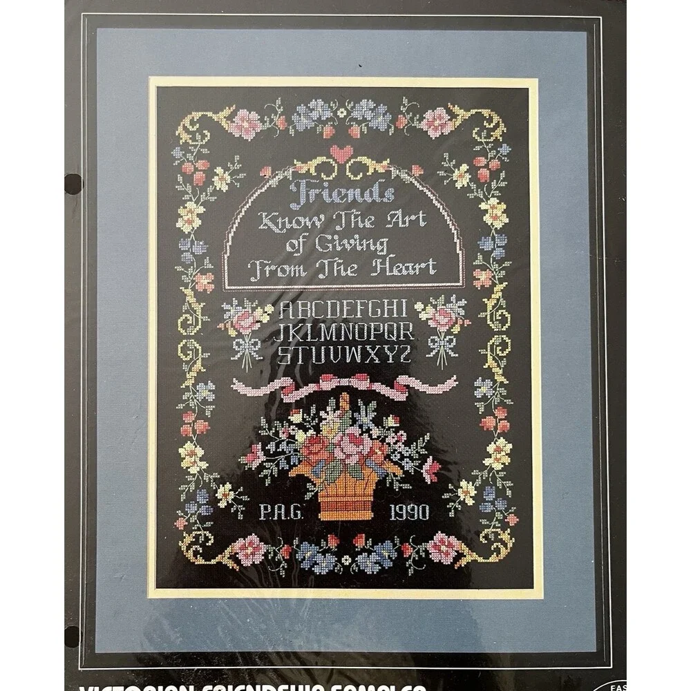 Dimensions Counted Cross Stitch Kit 3684 Victorian Friendship Sampler 12